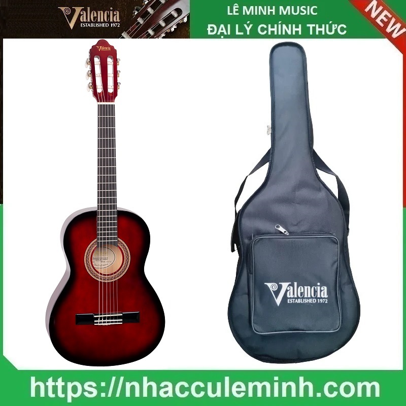 Đàn Guitar Classic Valencia VC 103 RDS (Size 3/4)