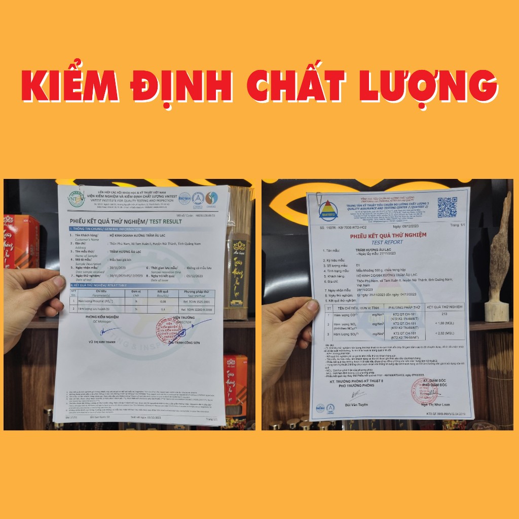 Hương Trầm Bó 1kg 850 Cây -  Hàng Tự Thiên 100% Mùi Thơm Ngọt Ít Khói Không Cây Mắt