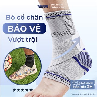 Băng quấn cổ chân, băng bảo vệ mắt cá nevor chống lật cổ chân đá bóng, thể thao bqcc01