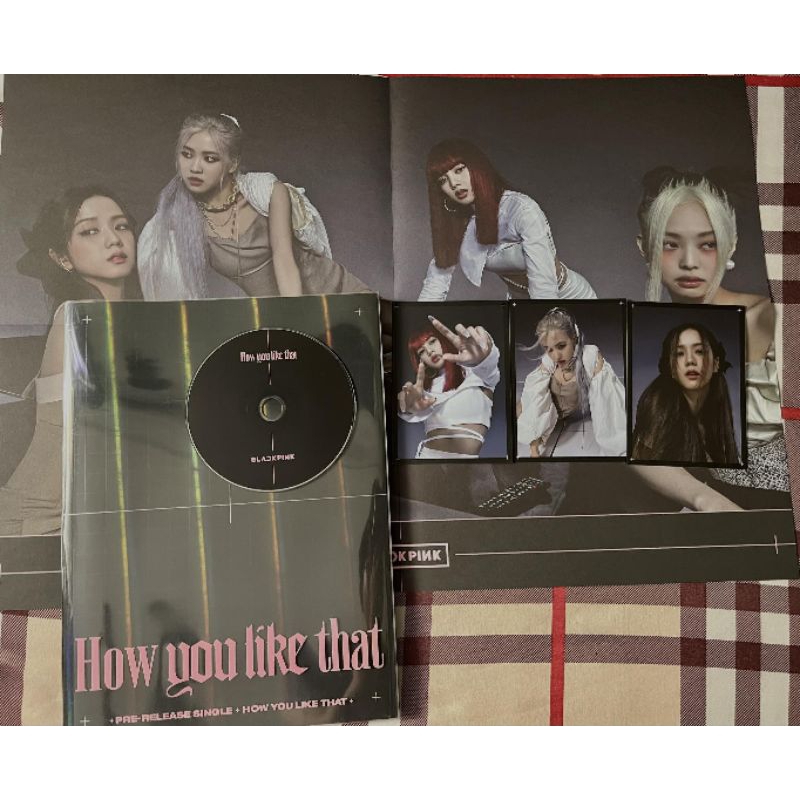 Album How you like that rỗng không card kèm 3 postcard