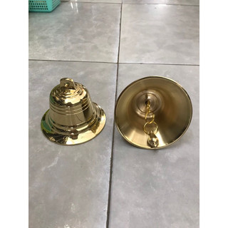 Chuông lắc cầm tay không cán bằng đồng đường kính 1,5-5inch hàng đẹp