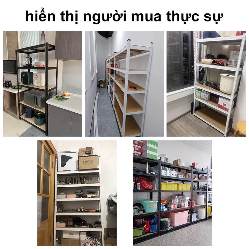 HUHU Kệ đa năng 3-6 tầng gỗ cao cấp kiểu Hàn Chống thấm nước chống gỉ sét chống mối mọt | BigBuy360 - bigbuy360.vn