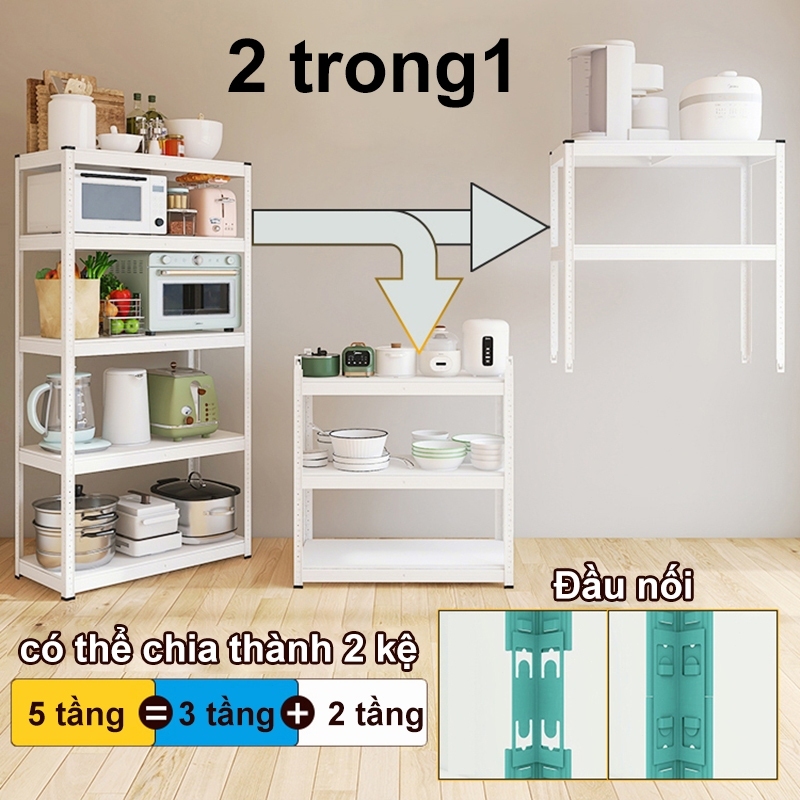 HUHU Kệ đa năng 3-6 tầng gỗ cao cấp kiểu Hàn Chống thấm nước chống gỉ sét chống mối mọt | BigBuy360 - bigbuy360.vn
