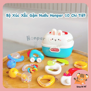 Bộ xúc xắc gặm nướu Honper 10 chi tiết Shopbeho