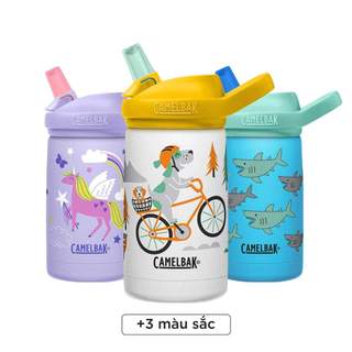 Bình giữ nhiệt trẻ em camelbak eddy + kids, insulated sst 350ml tùy chọn màu sắc họa tiết