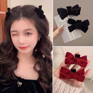 Kẹp tóc mái hình nơ xinh xắn cho bạn gái, kẹp tóc nơ Hàn Quốc