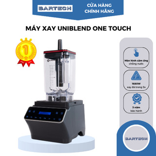  Máy Xay Sinh tố Công Nghiệp Uniblend One Touch 1680W, Công Tắc Cảm Ứng, Cối Xay Cực Bền 1.8L - Bartech
