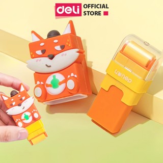 Gôm Tẩy Dễ Thương Deli Tẩy Sạch Ít Vụn Không Mòn Giấy Có Hút Vụn Tẩy An Toàn Cho Bé Học Sinh Trẻ Nhỏ Bút Chì 2B HB