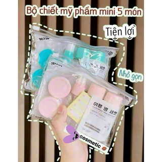 Bộ Chiết Mỹ Phẩm 5 món du lịch