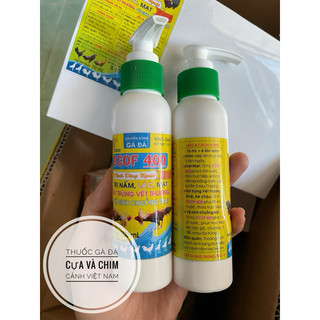 Ecof400 chai 100ml xà bông tắm mạt gà