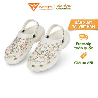 Dép Sục Nữ Nam NESTY Họa Tiết Hình Mini Kiểu Dáng Sục Đế Cao Eva Mềm Mại Chống Trơn NE01-1