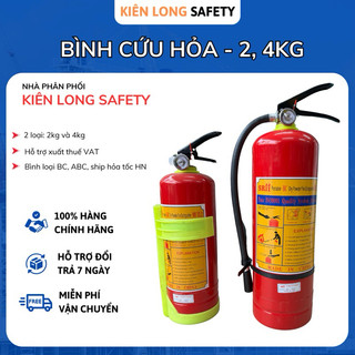 BÌNH CHỮA CHÁY BỘT ABC 4KG, BÌNH CỨU HOẢ MFZL4 CHẤT LƯỢNG CAO [ HOẢ TỐC HÀ NỘI ]
