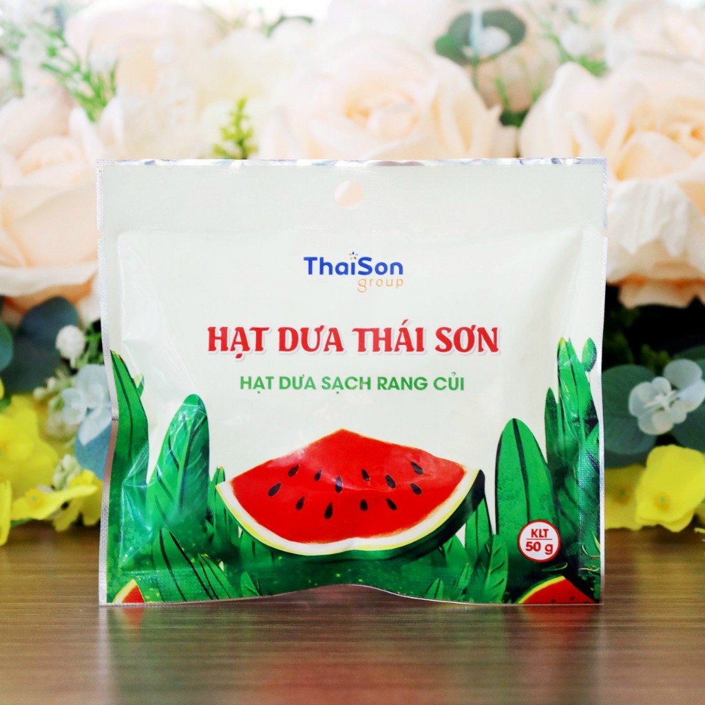 Hạt dưa Thái Sơn rang củi gói 50g (1 GÓI)