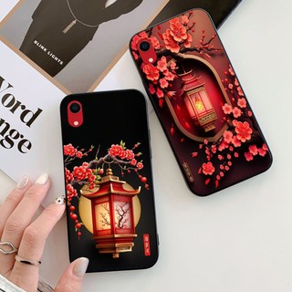 ốp lưng Iphone XR in hình đèn lồng đỏ may mắn