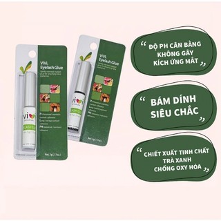 Keo dán mi ViVi Eyelash Glue 5g có 2 màu trắng và đen, keo dán mi giả hàn quốc