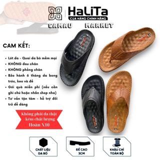 [SHOP UY TÍN] Dép lào quai kẹp NAM da bò SIÊU BỀN [CAM KẾT DA THẬT - HỖ TRỢ ĐỔI TRẢ] Êm chân, Đế TPR xịn Chỉ Sáp cao cấp