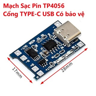 Mạch Sạc Pin TP4056 Mini 5V 1A
