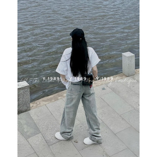Áo Phông Rộng Cô Gái Cột Nơ