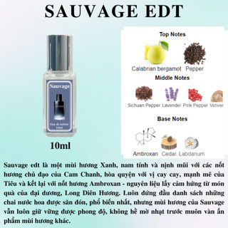 [Tổng hợp] Nước hoa Nam - Sauvage Collection