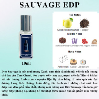 [Tổng hợp] Nước hoa Nam - Sauvage Collection