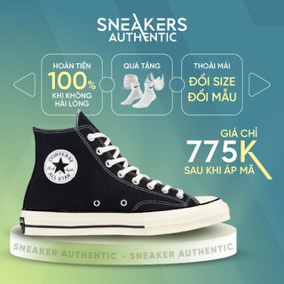 Giày Sneakers Converse 1970s Black White Cao Cổ