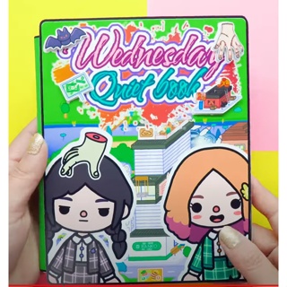 Văn phòng của Wednesday và Enid - CandyHome Paper, học liệu, bóc dán, toca poca