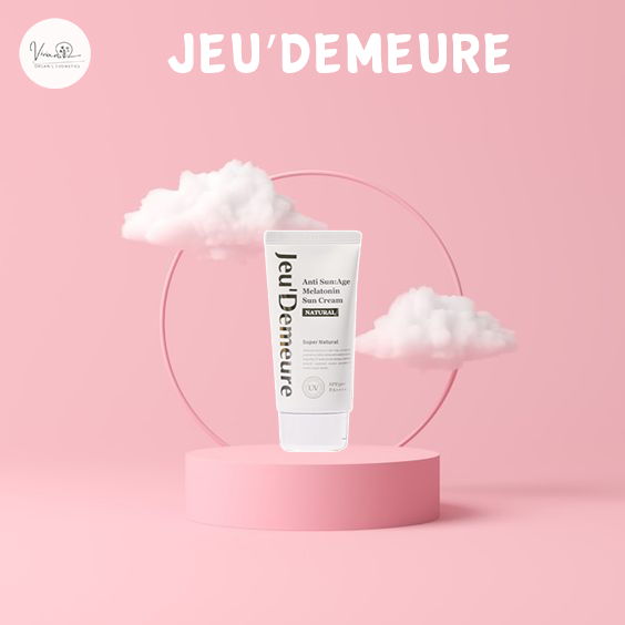 Kem Chống Nắng Kiềm Dầu, Bảo Vệ Da, Duỡng Ẩm Jeu'demeure Natural Chỉ Số SPF 50++ 50G