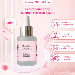 Serum nhung mịn dưỡng trắng da Bamboo Collagen cấp ẩm làm mềm mịn màng làn da 30ml