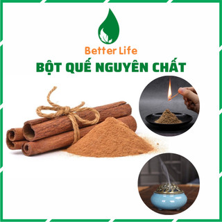 Bột vỏ quế khô dùng đốt xông giúp Khử mùi, Thanh lọc không khí, Thanh tẩy nhà cửa, Xua đuổi côn trùng