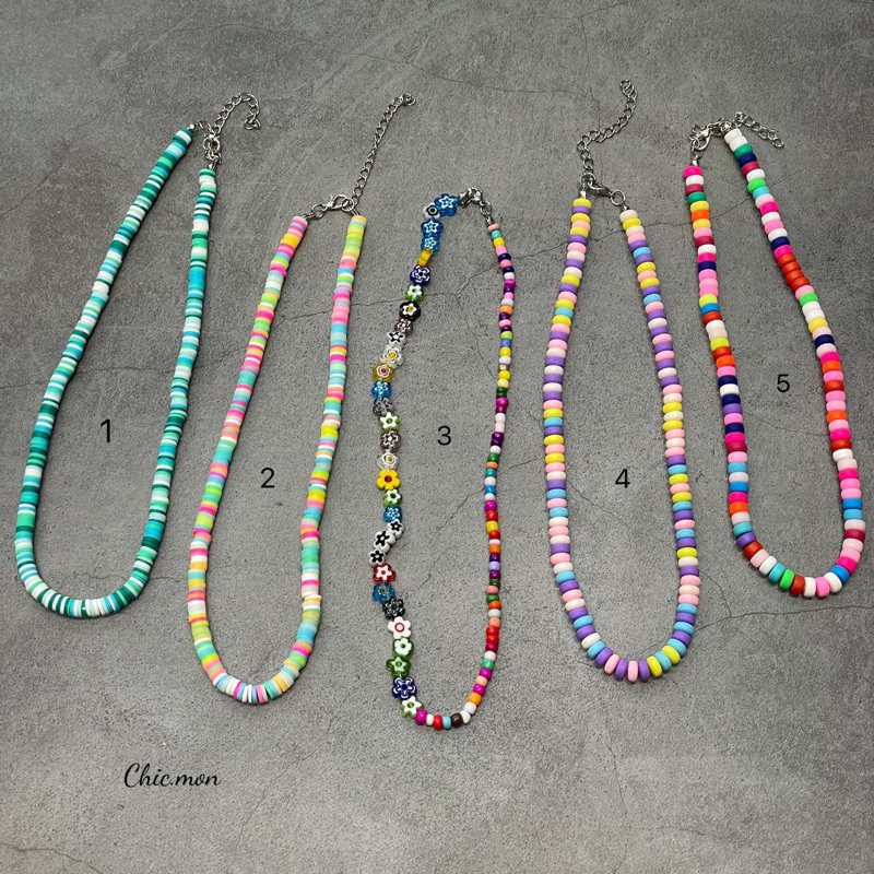 Các mẫu vòng cổ layer nữ (P1)