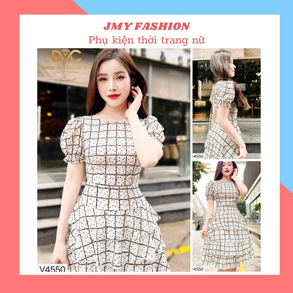 đầm tiểu thư, đi làm, đi chơi nữ tính