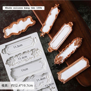 Khuôn silicon bảng tên cỡ lớn