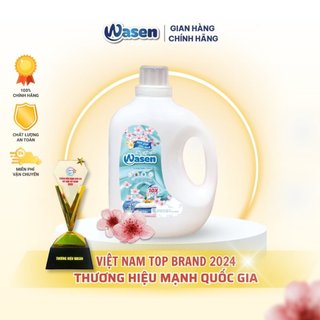 ( 2.1KG ) NƯỚC GIẶT CAO CẤP CÔNG NGHỆ NHẬT BẢN WASEN HƯƠNG NGÀN HOA - NƯỚC GIẶT  SIÊU SẠCH SIÊU MẠNH 10X