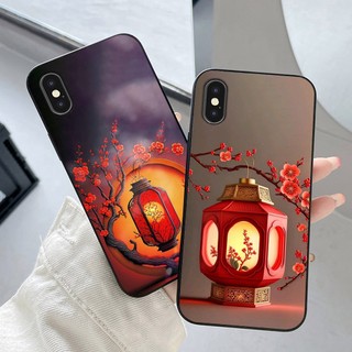 Ốp lưng Iphone X / ip Xs / ip Xs max in hình đèn lồng đỏ may mắn