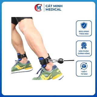 Đai cuốn tập thể thao có móc tập kéo tạ chân, tập gym Aolikes AL-7129