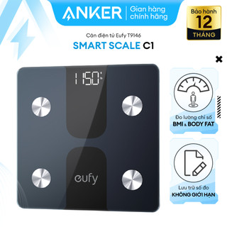 [Livestream 08.03] Cân điện tử Eufy Smart Scale C1 T9146