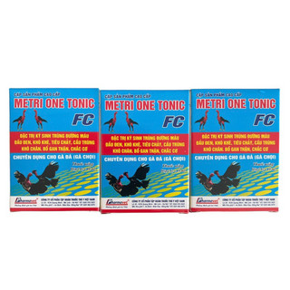 Metri one tonic - ký sinh trùng đường máu, đầu đen, khò khè