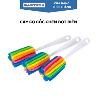 Cọ cốc bọt biển đa sắc màu rửa cốc chén bát nồi - bartech