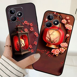 ốp lưng oppo realme c53 / realme c51 in hình đèn lồng đỏ may mắn
