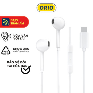 Tai nghe nhét tai jack lai ning có mic đàm thoại chống ồn kết nối Bluetooth cho điện thoại - ORIO-TN02