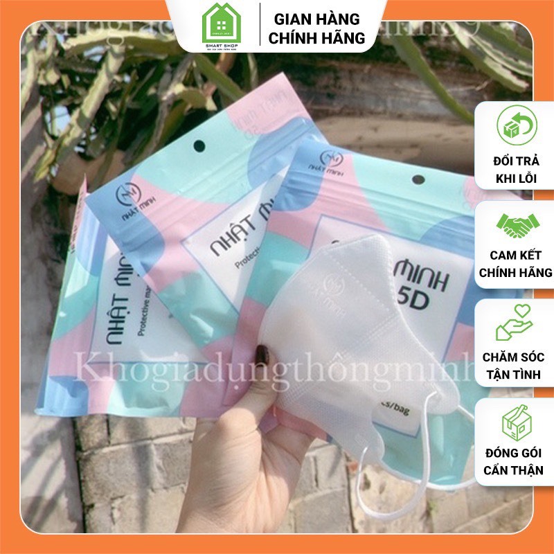 THÙNG 200 KHẨU TRANG 5D MINH ANH/  THÙNG 300 CHIẾC KHẨU TRANG CÁ KHÁNG KHUẨN 4 LỚP 4D KF94