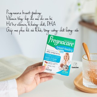 Vitamin tổng hợp cho mẹ sau sinh Pregnacare Breastfeeding - Nội địa Anh