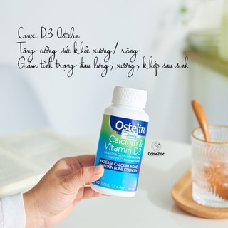Viên uống canxi và vitamin d3 ostelin úc hộp 130 viên - nội địa úc