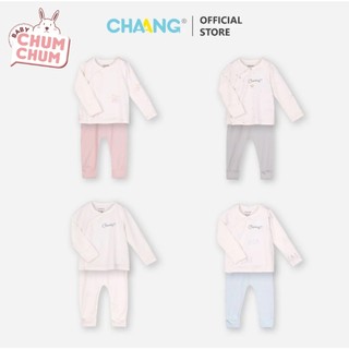 Bộ dài cúc chéo fairy cho bé sơ sinh chaang ss24d1