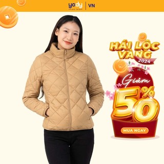 Áo phao nữ YODY phao mùa đông trần quả trám trần bông giữ nhiệt ấm áp PHN6040