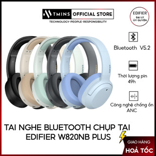  Tai nghe Bluetooth chụp tai Edifier W820NB Plus - Hàng chính hãng 