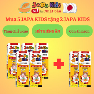 MUA 5 TẶNG 2 Siro Japa Kids Kích Thích Ăn Ngon, Tăng Chiều Cao Cho Bé