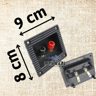 Trạm đóng thùng loa 2 cọc 8x9cm , giá 1 cái phụ kiện đóng thùng loa