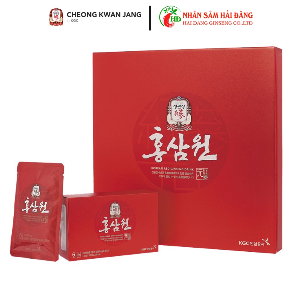 Nước Hồng Sâm Won Cheong Kwan Jang KGC 30gói Hàn Quốc