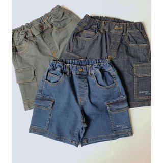Quần short jeans túi hộp Beemon
